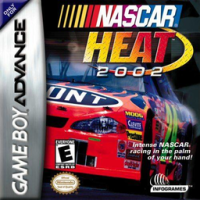 NASCAR Heat 2002 GameBoy Advance US box art